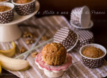 Muffin banane e noci