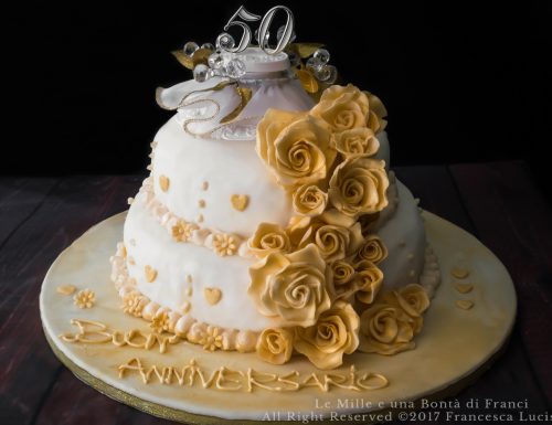 Wedding Anniversary Cake 50 anni di matrimonio