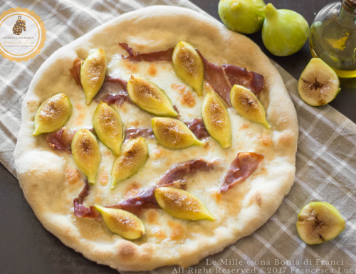 Pizza prosciutto e fichi