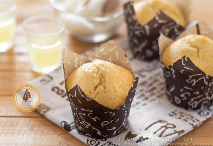 muffin al cocco e limoncello