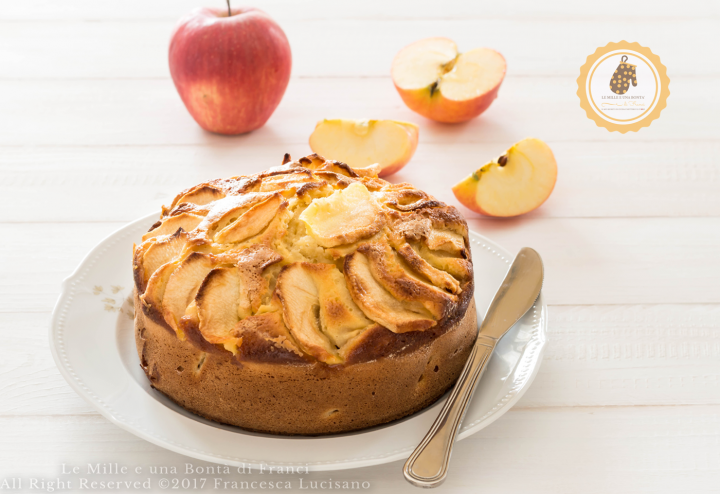 torta di mele e ricotta