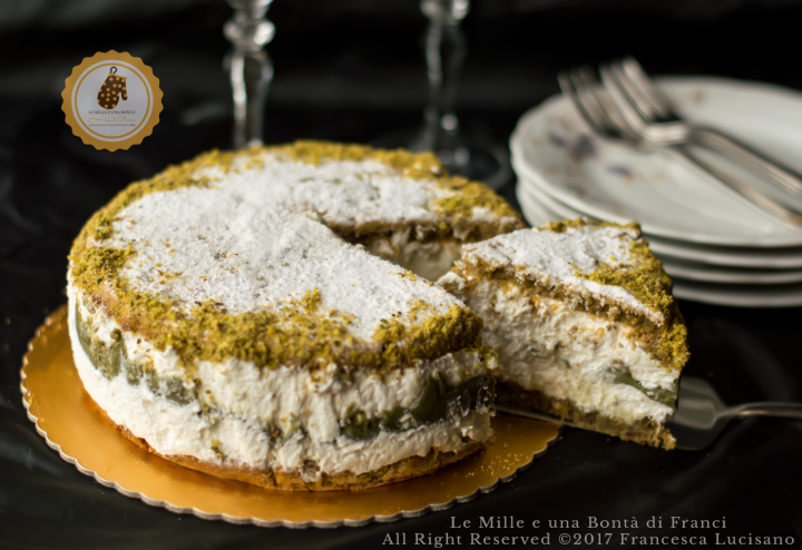 torta ricotta e pistacchio