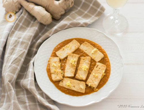 Tofu allo zenzero con peperoni