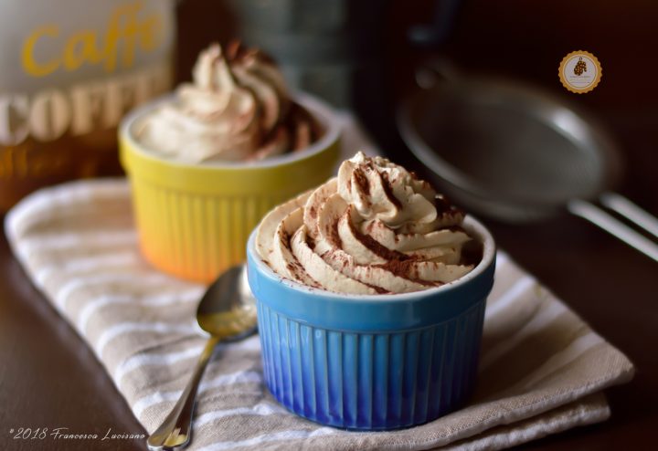 crema al caffè senza cottura