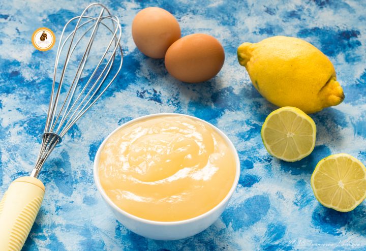 Crema al limone orizzontale crema al limone senza latte