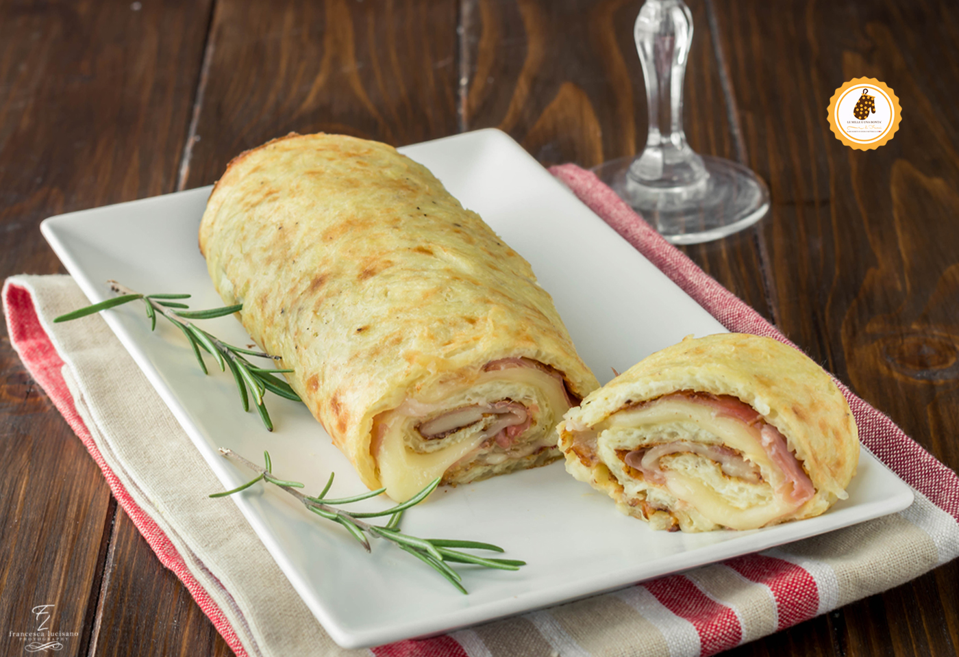rotolo di patate al forno