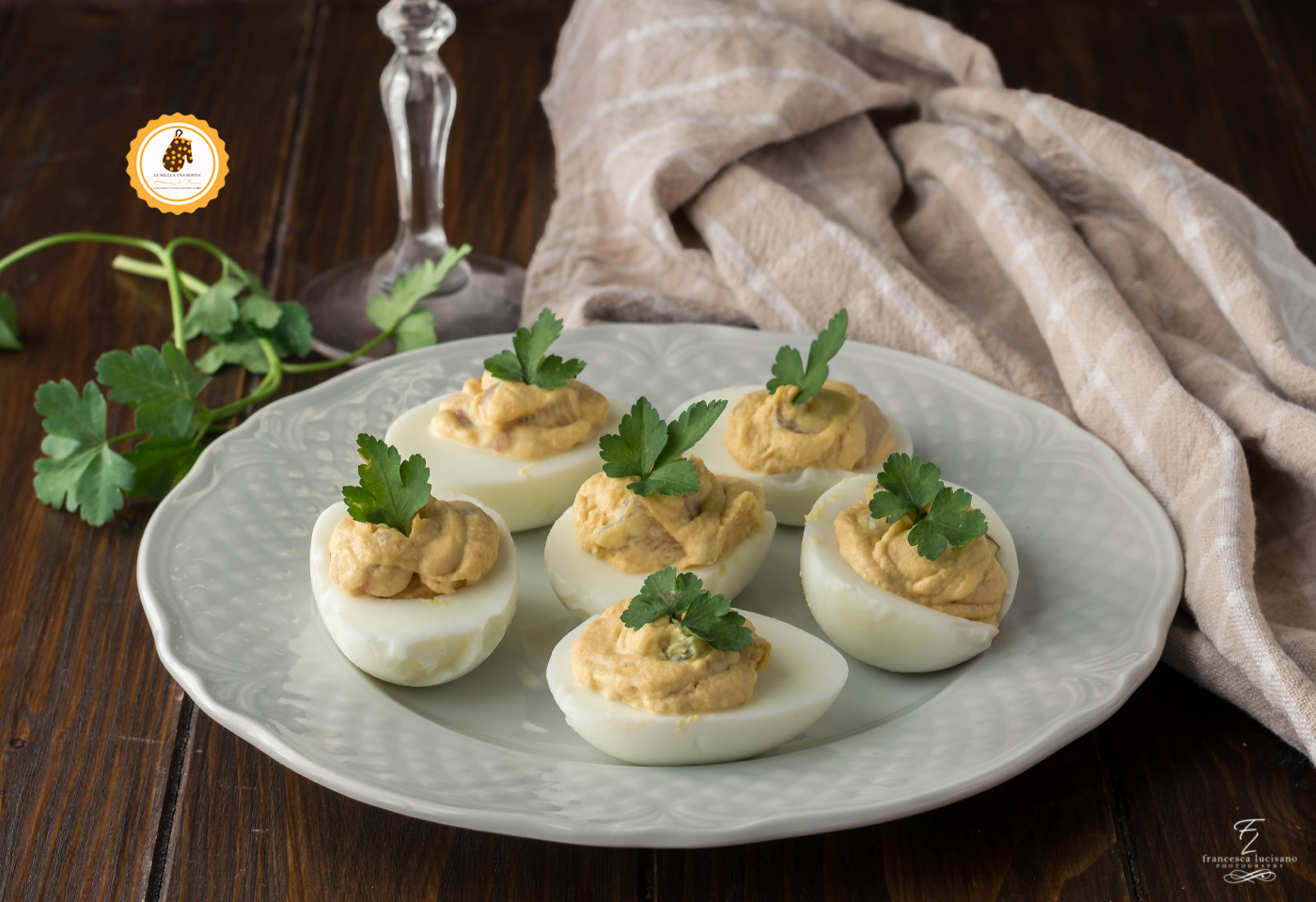 uova ripiene alla tartara light