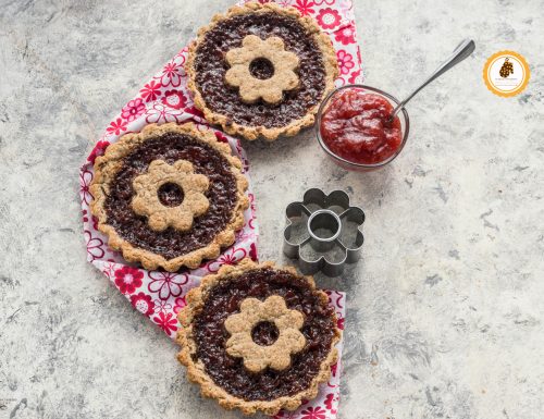 Crostatine integrali alla marmellata