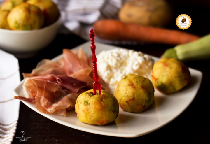 polpette di patate e verdure