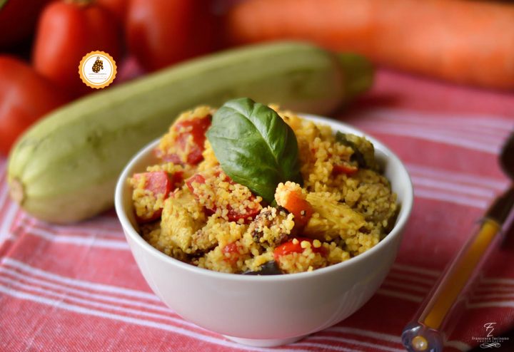 cous cous con pollo e verdure