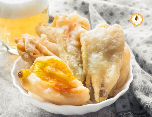 Fiori di zucca fritti in tempura