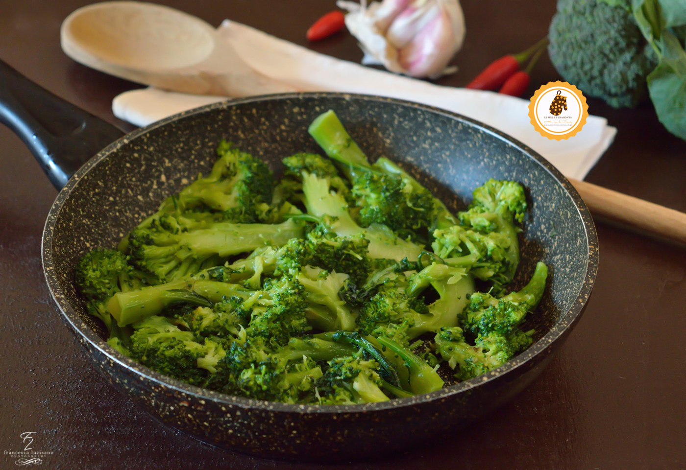 broccoli soffritti in padella