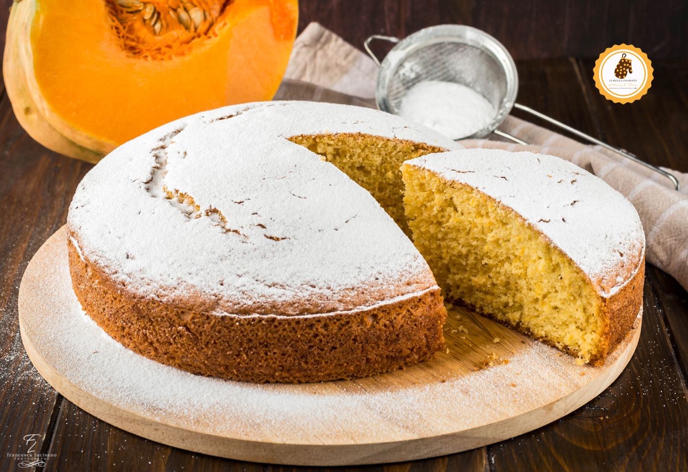 torta alla zucca soffice