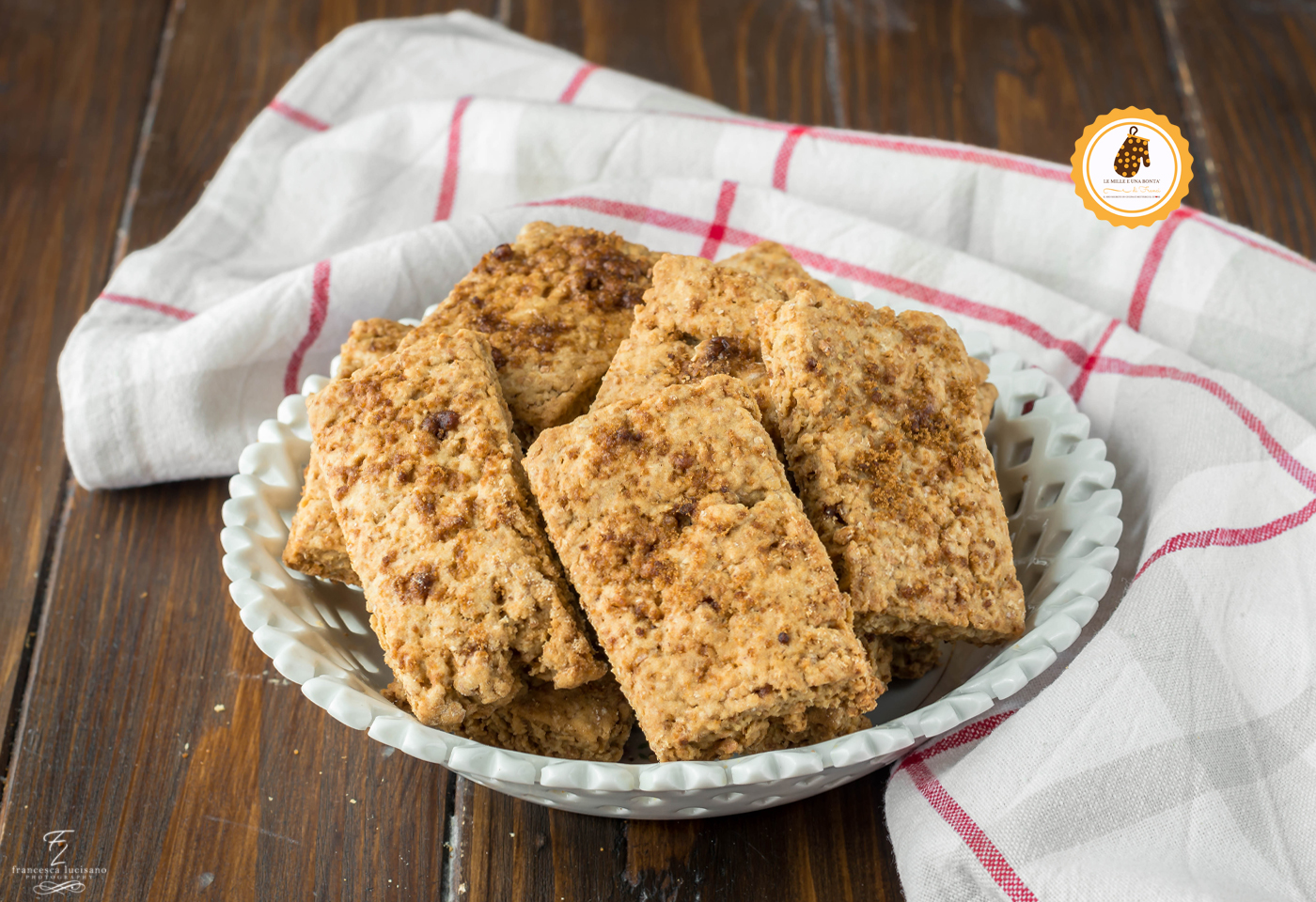 biscotti integrali senza uova e senza lattosio