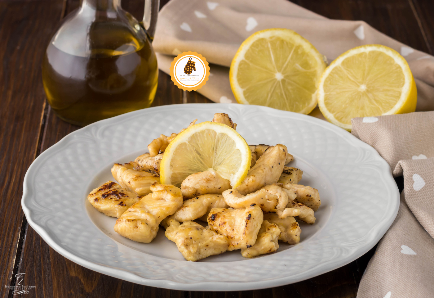 straccetti di pollo al limone