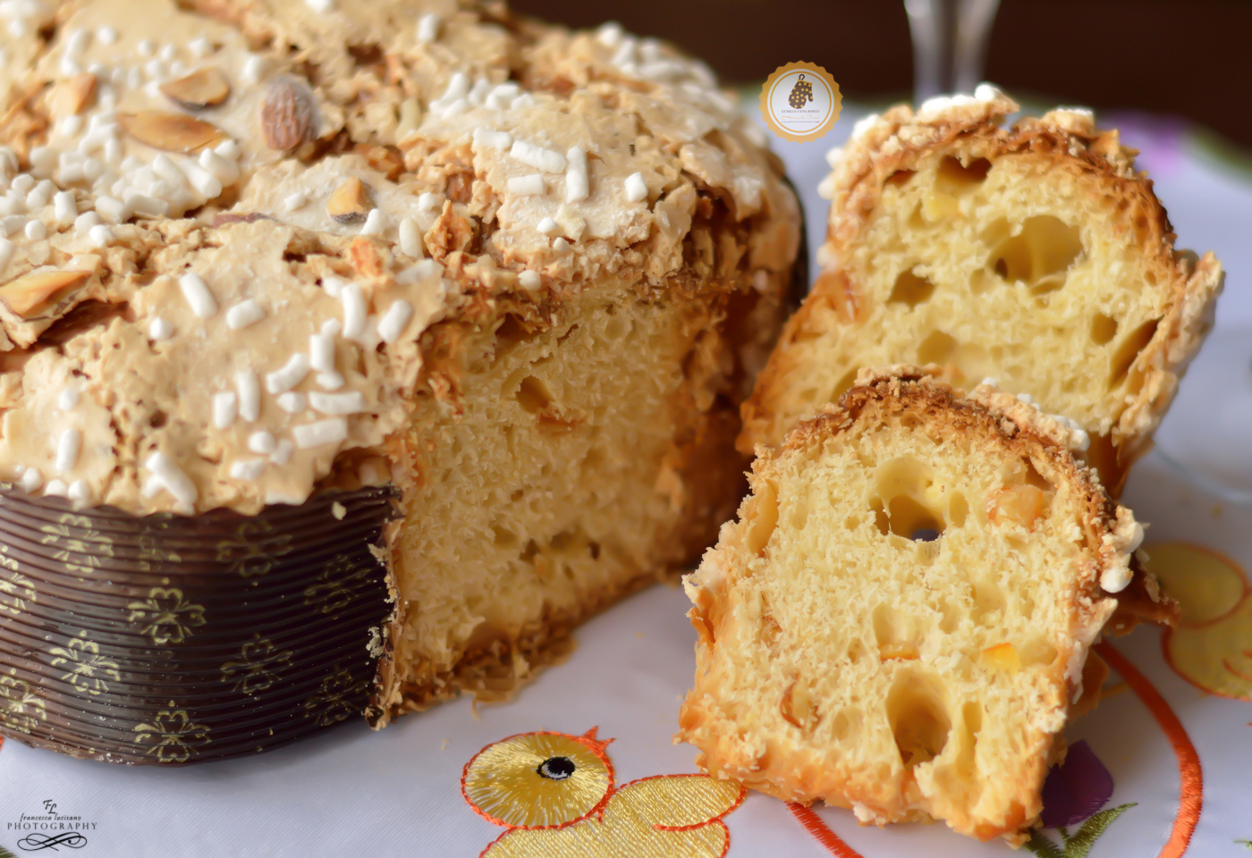 colomba di pasqua con lievito di birra