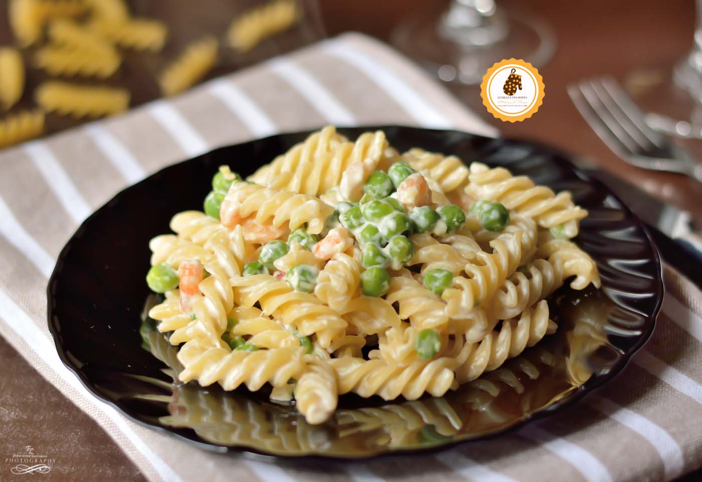 PASTA PISELLI E GAMBERETTI deliziosa e facilissima