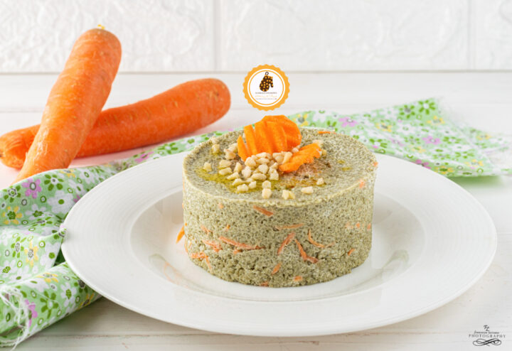 cous cous di spinaci alle carote