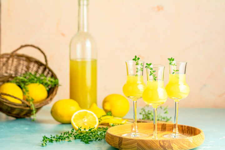 limoncello fatto in casa