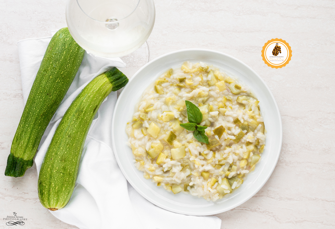 RISOTTO CON LE ZUCCHINE primo piatto facile e gustoso