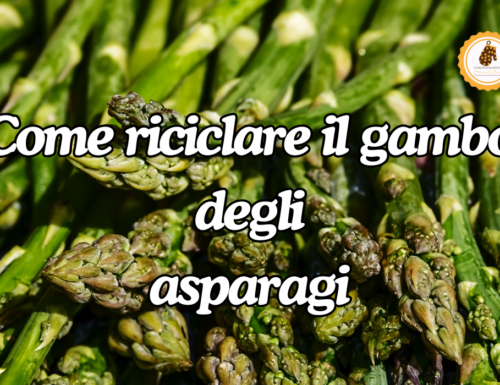 Come riutilizzare i gambi degli asparagi